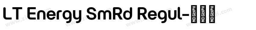 LT Energy SmRd Regul字体转换